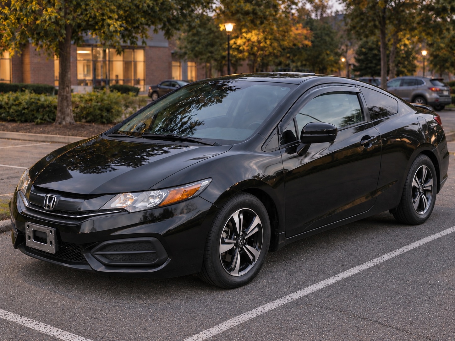 The car as it stands today: stock, unmodified. Concept render, not a photograph.